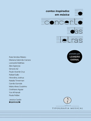 cover image of O Concerto das Letras